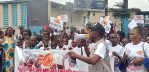 Kinshasa : une caravane pour réclamer une école inclusive en faveur des enfants en situation de handicap